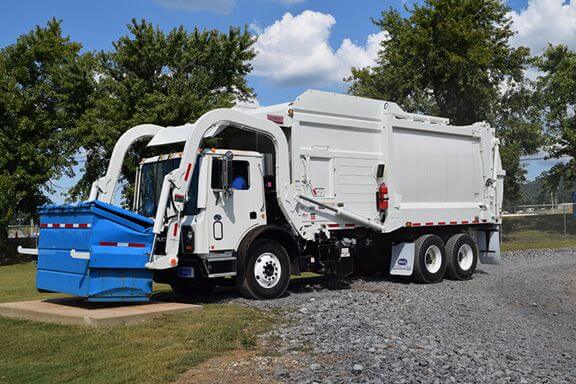 Heil Half/Pack Front Load Garbage Truck | Mid-Atlantic Waste